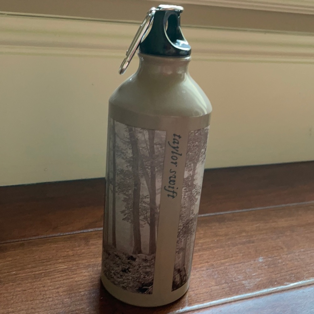 taylor swift sipped away folklore water bottle